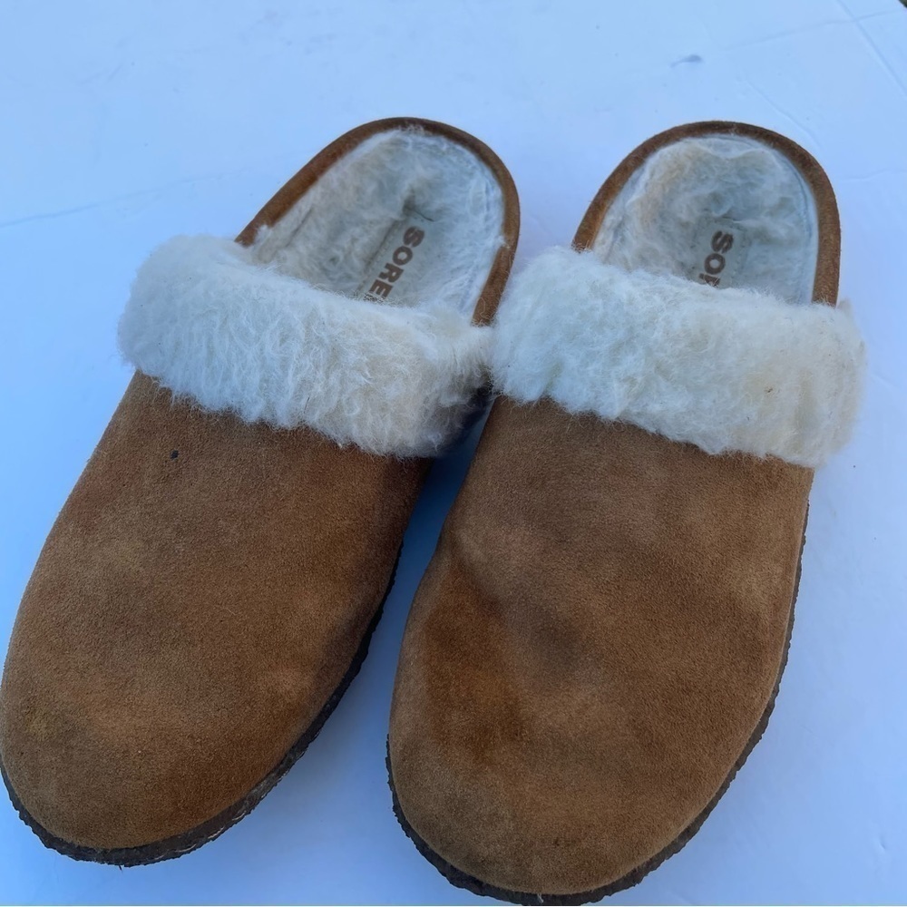 Sorel Women's NAKISKA™Slide II Slipper,Size 7 Soft Faux Fur Lining Cozy,Comfort